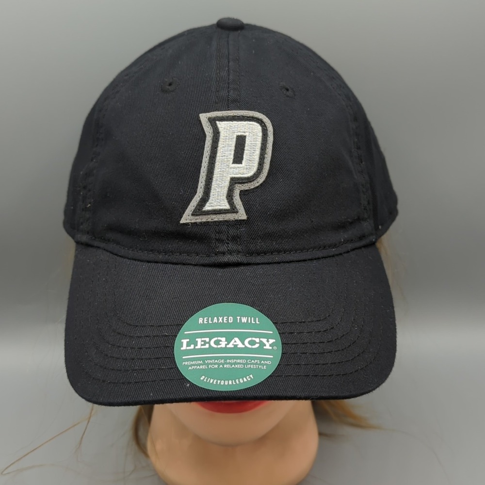 Providence PC Friars Hat One Size Black Cap NCAA Legacy Relaxed Twill Strapback